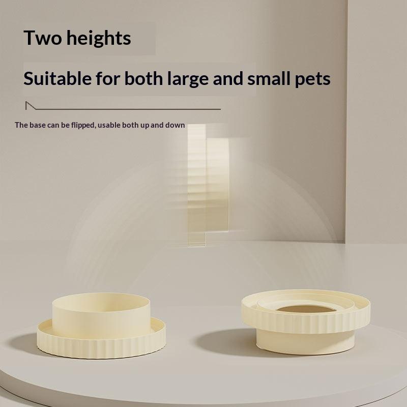 Creativity Anti-Spill Cat Bowl Feeding Water Protecting Cervical Spine Anti Splash Feeding Cats Dogs Bowl Pet Feeding Supplies