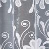 Kasjana - Ready-made Jacquard Curtain with Bottom Trim - 320X160 - White