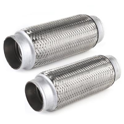 Stainless Steel Exhaust Flexible Pipe  Joint Repair Tube Car Accessories