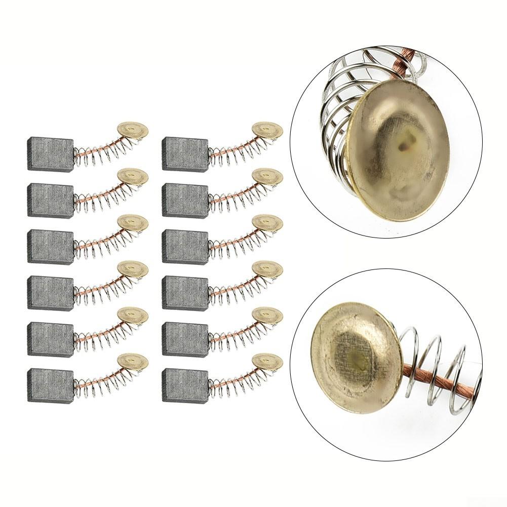 Carbon Brushes Set Electric Tools Easy Replacement