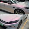Automotive Vinyl Car Stickers Two-tone Dreamy Gray Powder Car Wrapping Sticker Waterproof Paint Vehicle Decoration Body Covering