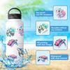 10/50pcs Colorful Cute Sea Turtle Stickers Turtle Marine Animal Graffiti Stickers for DIY Luggage Laptop Skateboard Motorcycle Bicycle Stickers