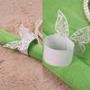 50PCS Butterfly Napkin Ring Paper Holder Table Party Wedding Favors Banquet
