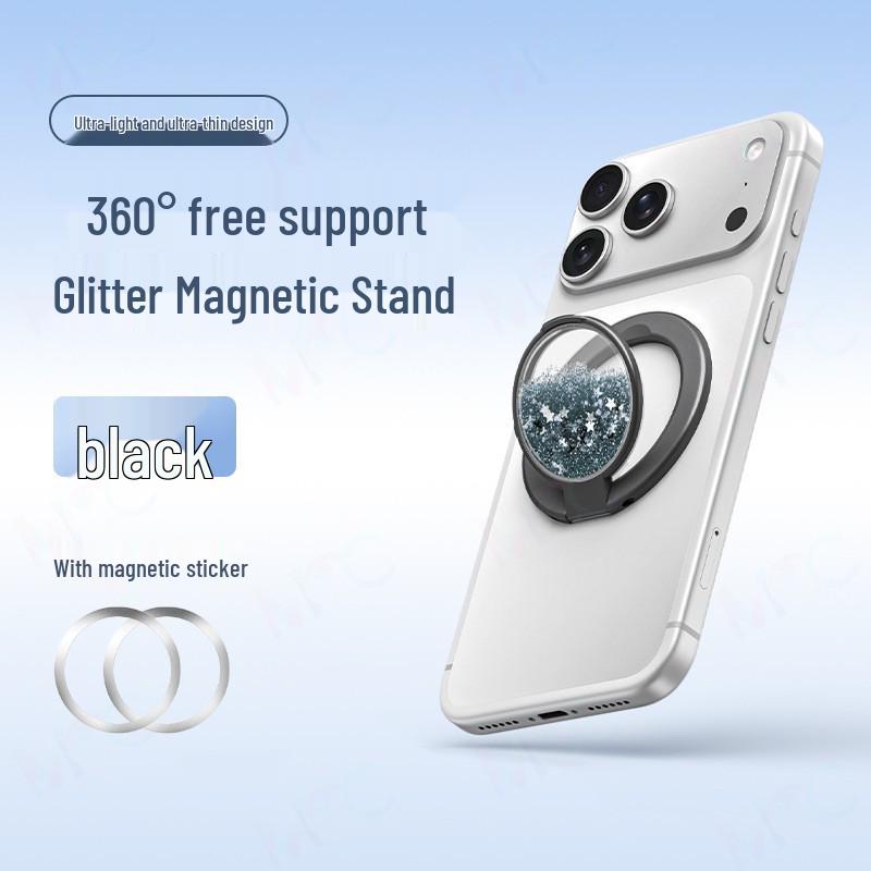 Dual-Sided Magnetic Alloy Phone Stand - Universal Multi-functional Desktop Holder