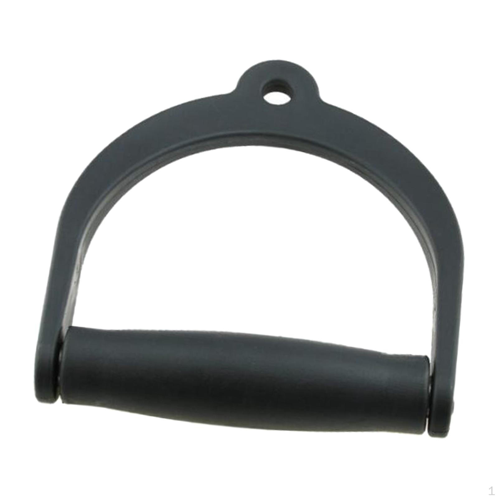 Triceps Rope Pull Down Handle D-Handle Anti Slippery Exercise Pulley System