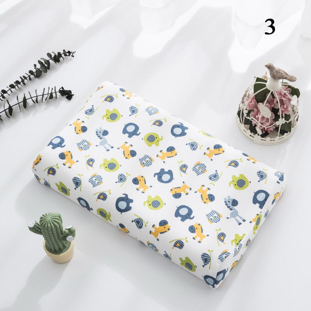 Cute Cartoon Pattern Pillowslip 27cm*44cm/30*50cm Baby Pillow Cover Adult Children Latex Pillow Case Durable Cotton Pillow Case