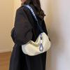 Waterproof Oxford Cloth Large Capacity Dumpling Bag Crossbody Bag Women  Style Versatile Casual Sports Style Shoulder Bag