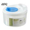 Kitchen Tool for Vegetables Vegetable Salad Spinner Manual Quick Drying Fruit Washer Multi Functional with Dehydrator Slicing Blade Design,