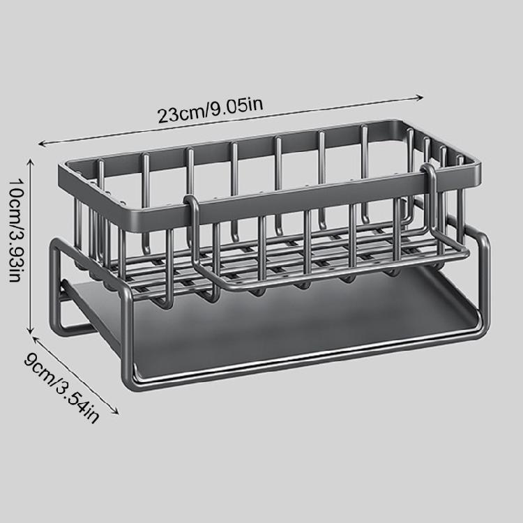 Kitchen Sink Sponge Organizer Multilayers Dish Cloth Storage Rack Kitcenwares