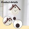 Chiming Cuckoo Clock with Pendulum Coo Decorative Wood Wall Watch for Family Friends