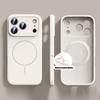 Solid Color Liquid Silicone Magsafe Case for iPhone17 Air 16 15 14 13 12 Pro Max Wireless Charging Camera Lens Protection Cover
