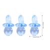 200Pcs Acrylic Pacifier Baby Nipples Baptism Birthday Gift   Decoration Accessories