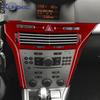 Skutočná mäkká nálepka z uhlíkových vlákien pre Vauxhall Opel Astra H MK5 2004 2005 2006 2007 2008 2009 2010 LHD RHD Rám stredovej konzoly auta