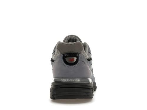 New Balance 990v4 Made In USA Arctic Grey Black - U990BB4