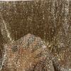 3mm Straight Flat Sequins Embroidered Robust Beads Embroidery Mesh Wedding Dress Children's Clothing Sequin Fabric By The Yard