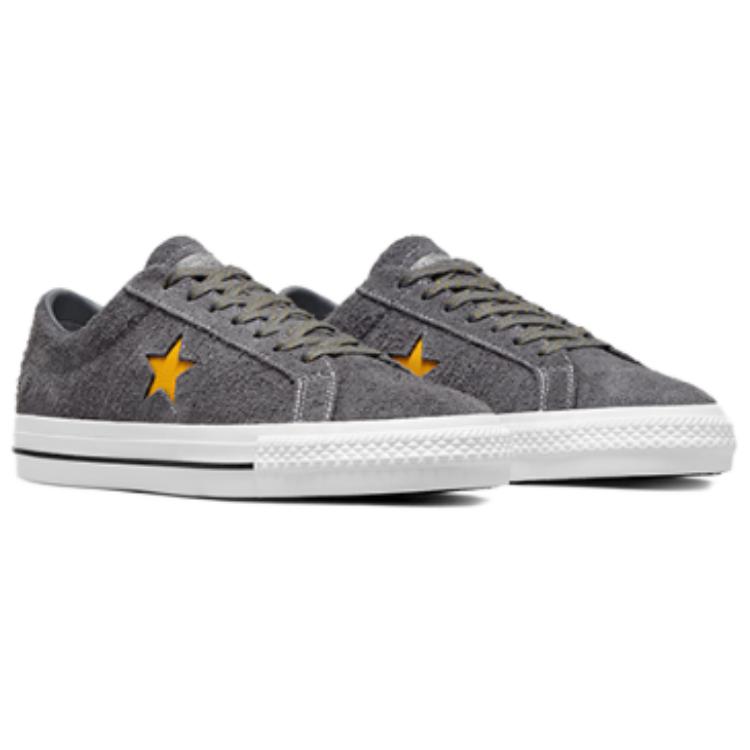 Converse One Star Fashion Comfortable Shock Absorbing Durable Low Top Skate Shoes Unisex Skate Shoes Gray A05324C