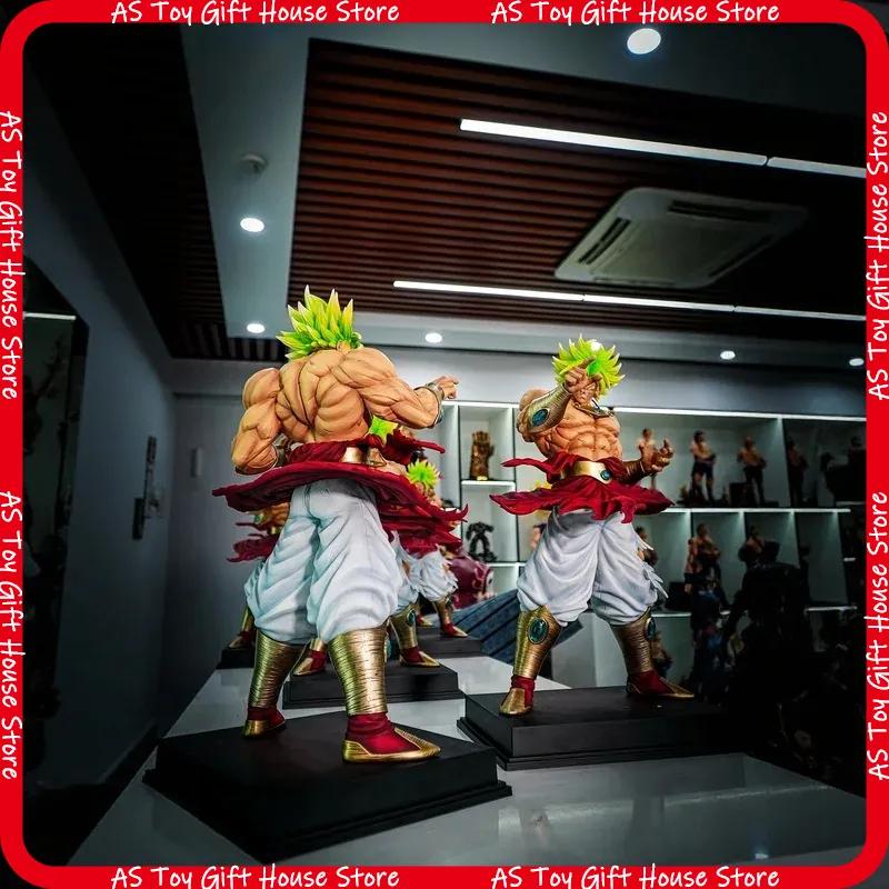 Dragon Ball Super Saiyan Broly Statue 50Cm Action Figure Animation Model Collectible Ornament For Home Collection Gift