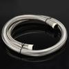 AN4-AN12 Stainless Steel Universal 1 Meter Oil Hose Pipe Braided Fuel Line Turbo Oil Cooler Hose