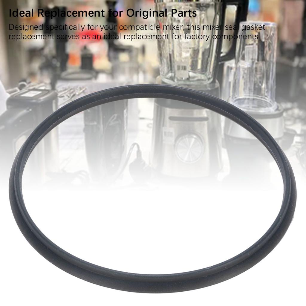 Silicone Mix Sealed Ring Mixer Main Pot Lid Seal Gasket Replacement Part Heatproof Kitchen Food
