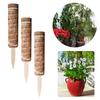 Sloup na šplhání do vnitřních prostor Praktická podpěra rostlin z mechových tyčinek z kokosového vlákna pro popínavé rostliny