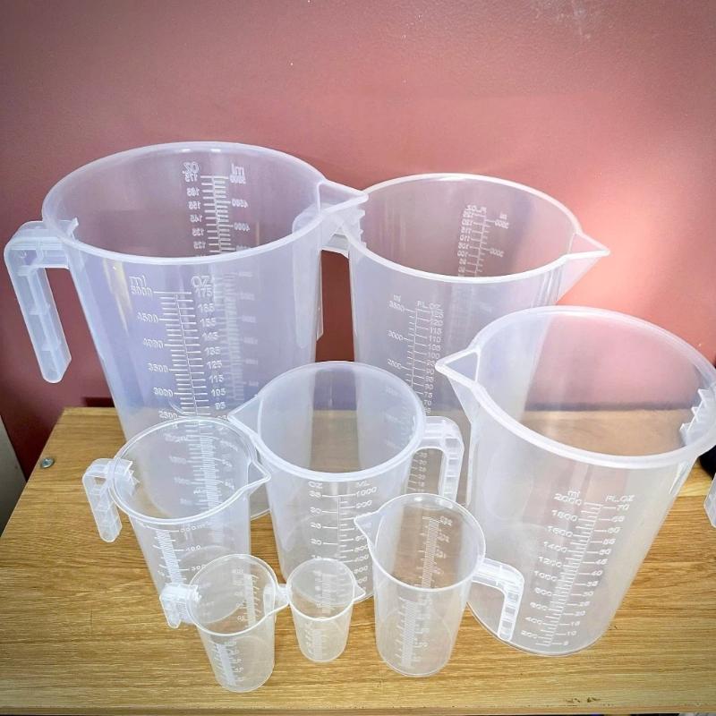 The Measuring Cups Are Sturdy And Have Precise Markings For Capacities Of 100/250/500/1000Ml
