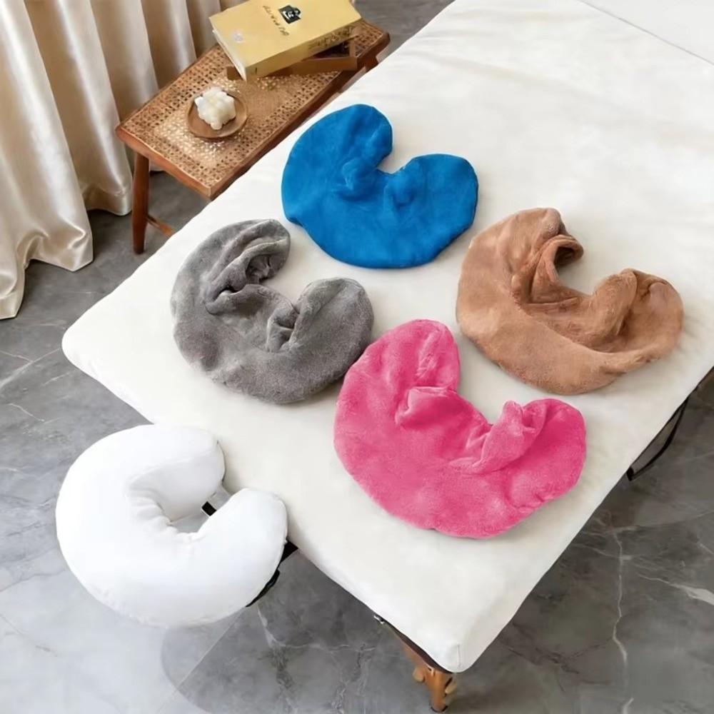 Beauty Tools U-shape Pillow Covers Dustproof Pillow Support Cover  for Spa Salon