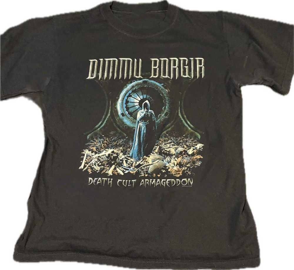 

Новая футболка Dimmu Borgir Культ Смерти Армагеддон Подарок для фанатов Унисекс S-5XL Футболка JJ217 Унисекс Футболка С принтом XL