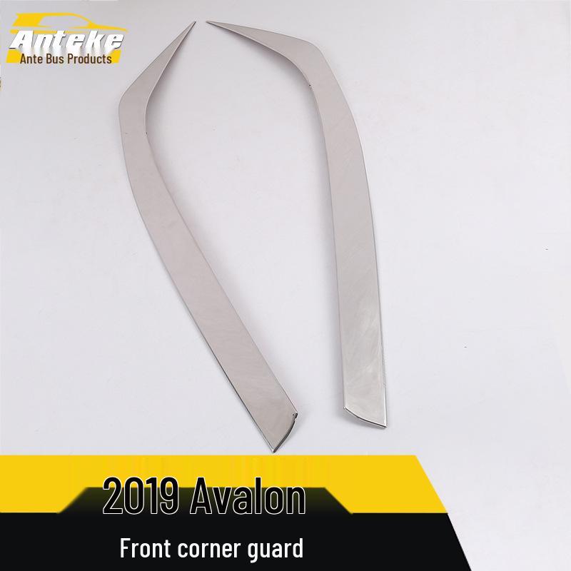 Avalon 2019 Front Bumper Corner Protector Anti-Scratch Decorative Strip Sticker