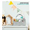Felt Baby Diaper Caddy Organizer Bag Baby Diaper Bag Baby Shower Gift Nursery Storage Basket