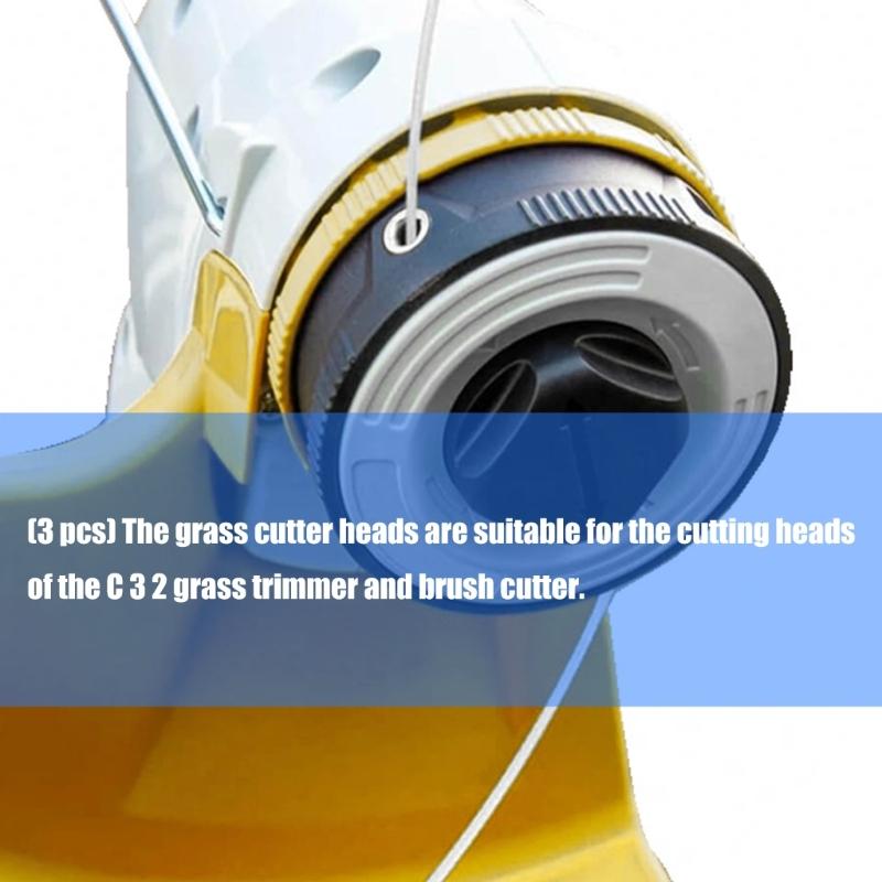Trimmer Head Replacement Grass Trimmer Spool Head Mower Attachment For Trimmers And Brush Cutters
