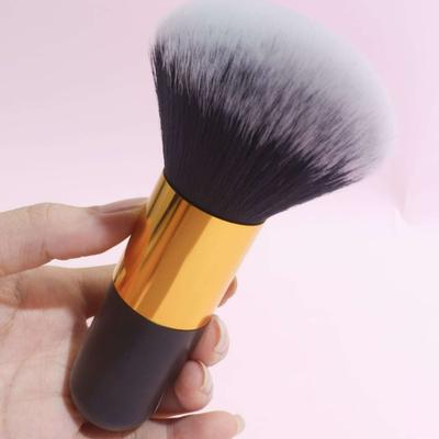 1 pièce Grand Pinceau à Poudre Libre Outil de Maquillage Multifonctionnel Pinceau à Fond de Teint Portable Pour Fixer Ou Appliquer la Poudre Nail Art, Pinceau à Blush, Pinceau à Contouring