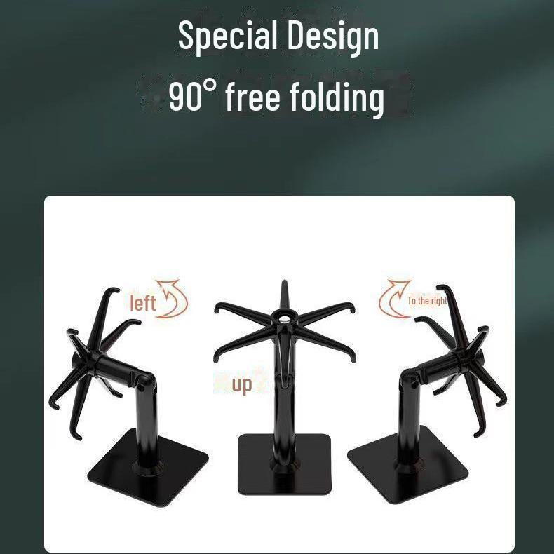 360° Rotating Wall-Mounted Kitchen Storage Hooks