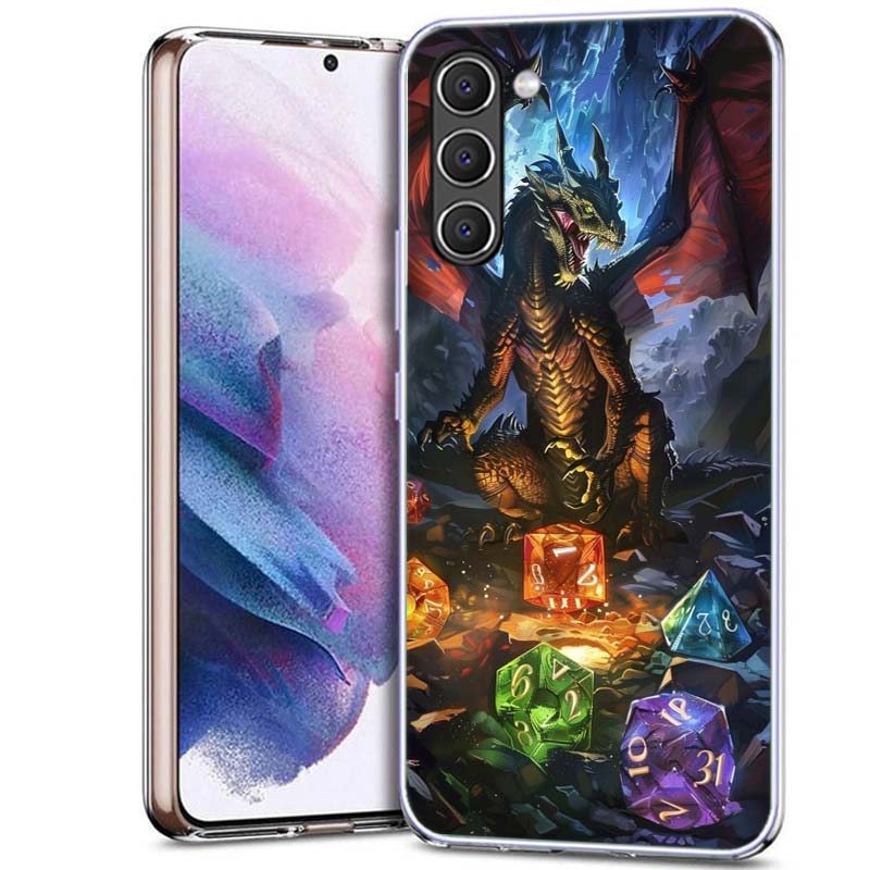 Game D-Dungeons D-Dragons D-DND Phone Case for Samsung A54 A14 A24 A34 A17 A37 A57 A55 A35 A25 A15 A13 A23 A33 A53 A07 A05S A04S
