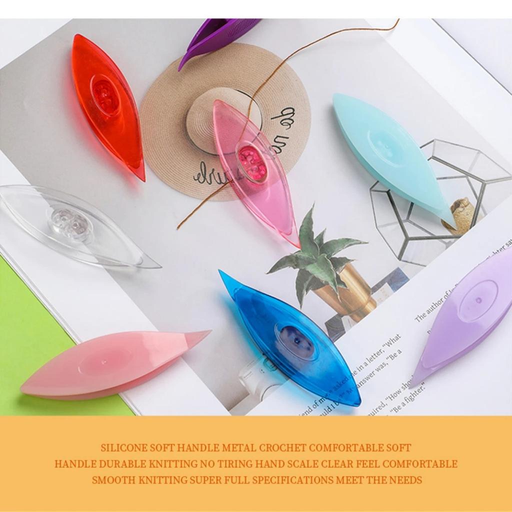 3Pcs/set Plastic Tatting Shuttle Tool For Lace Making DIY Craft Tatting Sewing Weaving Accessories Tatting Lace Shuttle Hand Art