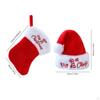 Christmas Santa Hat Stocking Lightweight Pendant Xmas Decors Ornaments for Home Party