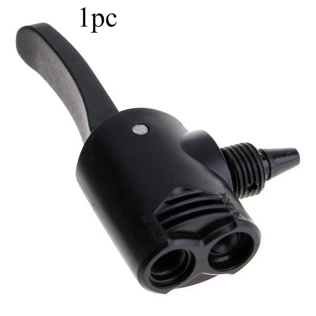 1/2pcs Double-head Adapter for Pump Nozzle of Bicycle Tire Pump with Inflator Bike Pump Bicycle Accessories