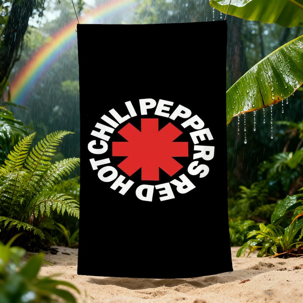 Red Hot Singer C-Chili Towel Beach Quick Dry Soft P-Peppers Pool Towels Gift for Travel Gym Shower Camping Sports