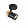 Ceiling Spotlight - NETTLIFE - GU10 - 330° Adjustable - Black Metal - 1 Bulb