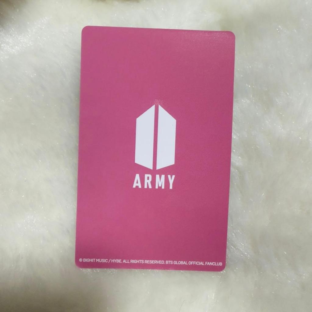 [USED] Official BTS JPFC Survey Winner Trading Card Jungkook