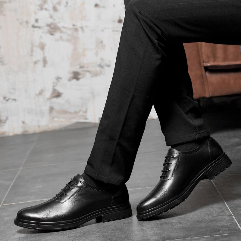 Business Leather Men Shoes Summer Slip on Loafers Breathable Men Casual Leather Soft Shoes Black Flats Driving Shoes Moccasins