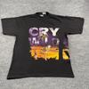 NWOT Vintage 90s Cry-Of-The-Wild Howling Wolf Shirt XL 24x29 Black