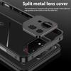 För Asus ROG Phone 8 Pro 5G/Phone 8 5G Stötfångarfodral Metallram Värmeavledningsskydd med Kameralinsskydd