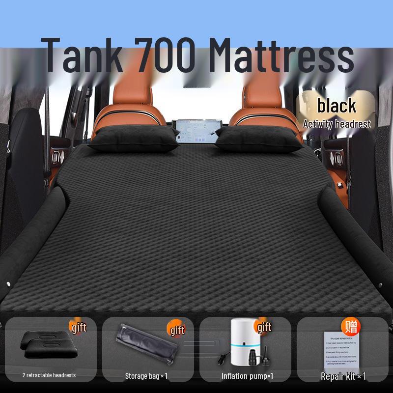 Tank 700 Car Air Mattress: Rear Seat and Trunk Sleeping Pad