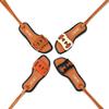 Shoe-Shaped Hanging Ornament: Versatile Bag Charm & Car Decoration