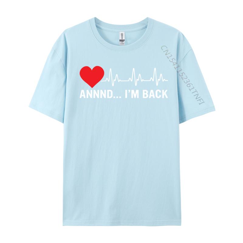 

Coronary Bypass Artery Open Heart Diseases Surgery Heartbeat Youth Company Geek Tops Shirt Autumn T Shirt Normal Tops & Tees 4XL