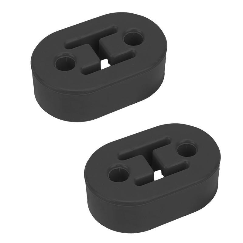 2PCS Universal Heavy Duty Hanger Rubber Exhaust Mounting Twin Pack Exhaust Hanger Car Accessories Interior Parts Car Products