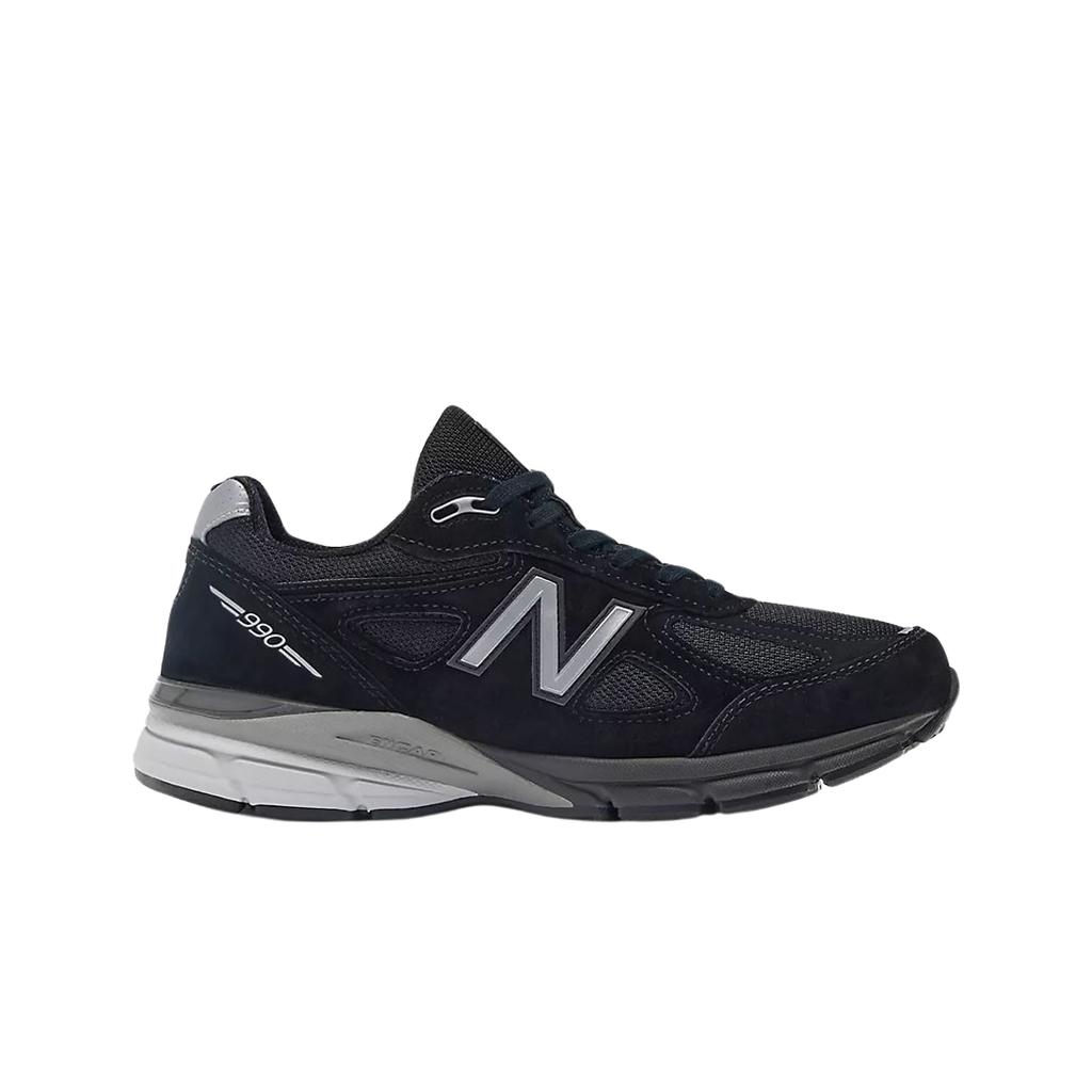 New Balance 990v4 Made In Usa Black Silver
