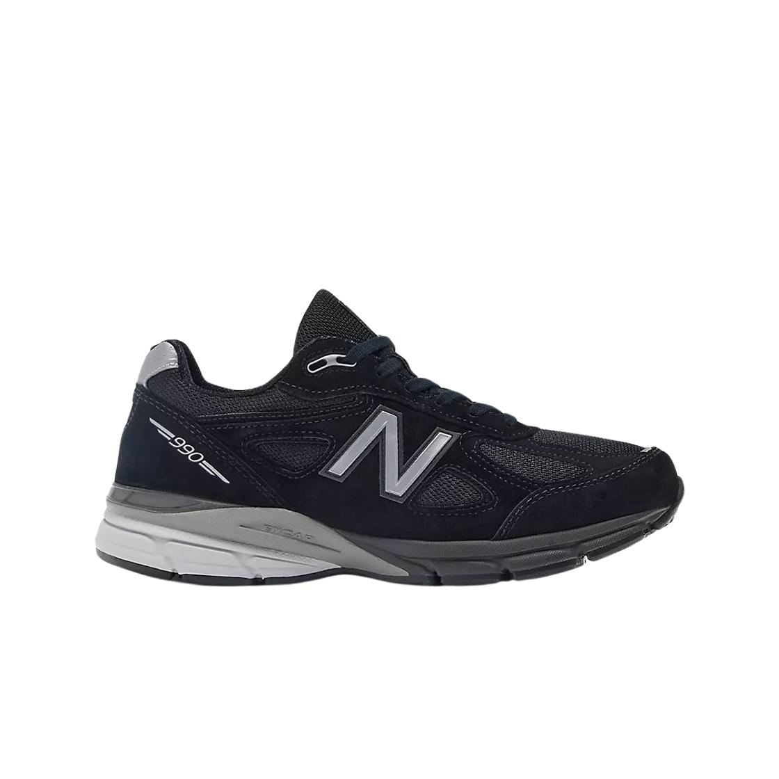 

New Balance 990v4 Made In Usa Black Silver 285