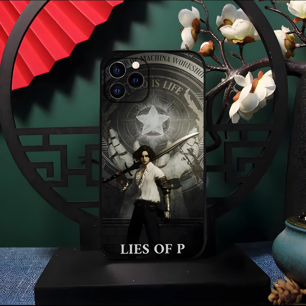 

Game L-Lies Of P Phone Case For IPhone 17 Pro Max 16 15 14 Pro Max 13 11 Air Plus Silicone Cover iPhone 12 Pro