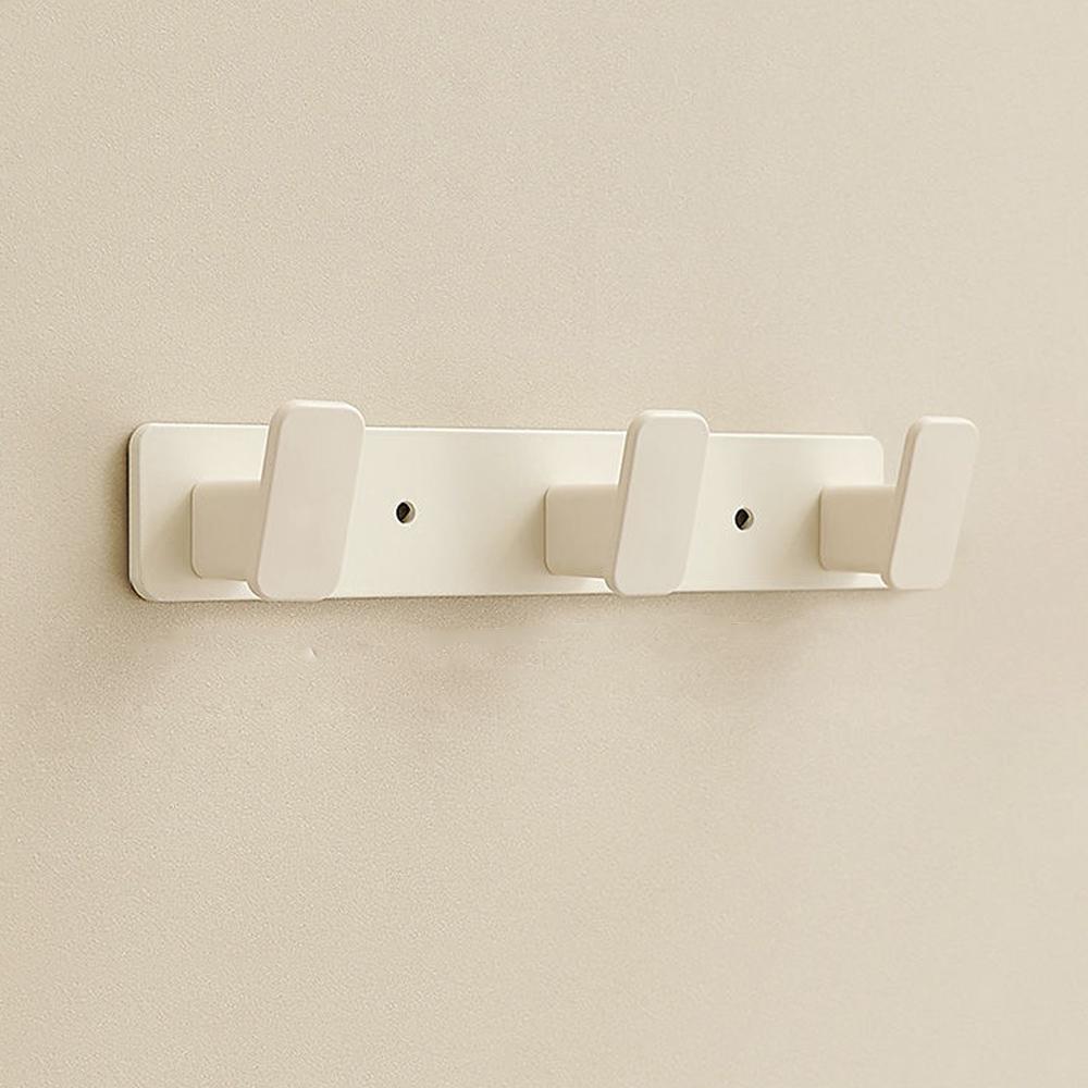 Coat Hook Wall Rack Hanger - Black Coat Rack with 5 Hooks Wall Hooks for Hanging Hat Key Bag Towel Wall Mount Coat Rack